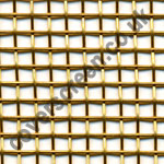Brass Mesh - Large Woven Wire 