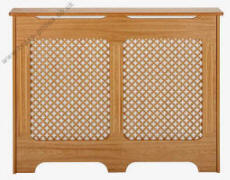 Classic Radiator Cabinet - Oak Veneer